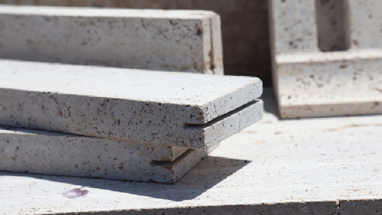 Groove cut for panel installation