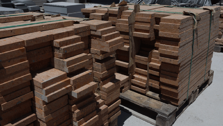 Touff, an Armenian native stone traditionally installed on building-siding-or-walkways